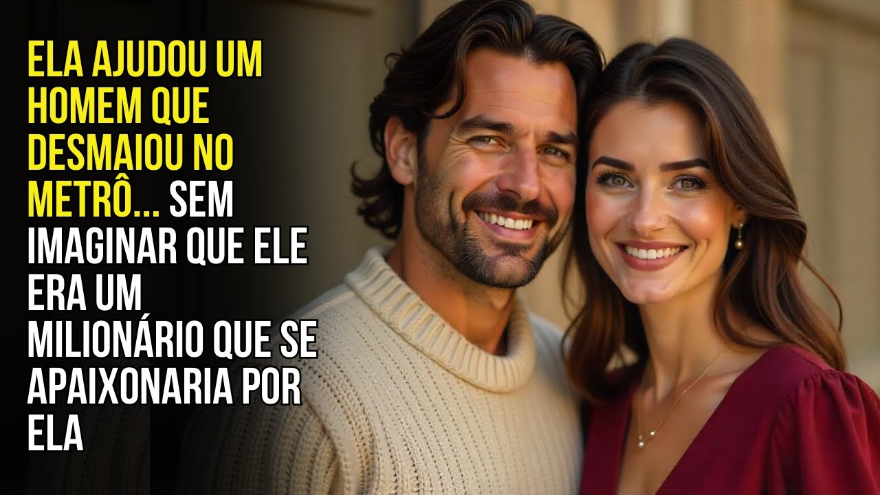 Ela Ajudou Um Homem Que Desmaiou No Metrô… Sem Imaginar Que Ele Era Um MILIONÁRIO