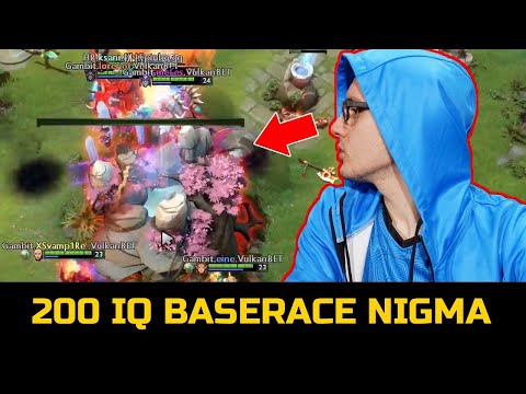 NIGMA 200 IQ BASERACE  COMEBACK - NIGMA VS GAMBIT EPIC LEAGUE