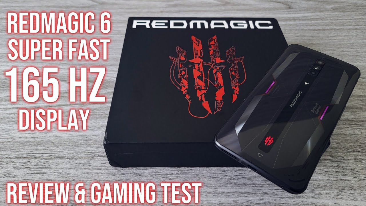 Red Magic 6 Super Fast Super Smooth - Review & Gaming Test