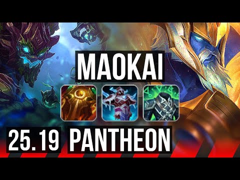 MAOKAI vs PANTHEON (TOP) | KR Master | 25.19