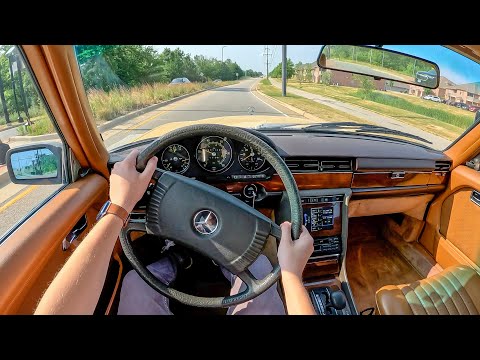 1980 Mercedes-Benz 300SD - POV Test Drive (Binaural Audio)