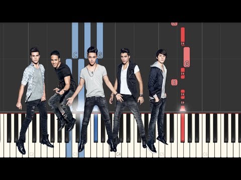 CNCO, Manuel Turizo - Pegao (Piano Tutorial)