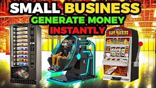 Passive Income from Small Business Machines You Can Buy in 2025