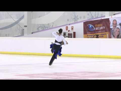 2015 ISU Junior Grand Prix - Logroño Short Dance Anastasia SHPILEVAYA / Grigory SMIRNOV RUS