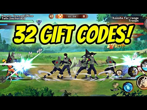 All 32 ACTIVE GIFT CODES in Ninja Shippuden Shadow Fight