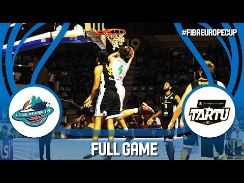 Pau-Lacq-Orthez (FRA) v Tartu (EST) - Full Game - FIBA Europe Cup 2016/17