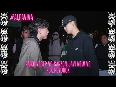 RAIKO.YESEP vs SARZON.JAVI NEW vs PCK.PSYDUCK | 8VOS ALFAVIVA "TODA LA CARNE A LA PARRILLA"