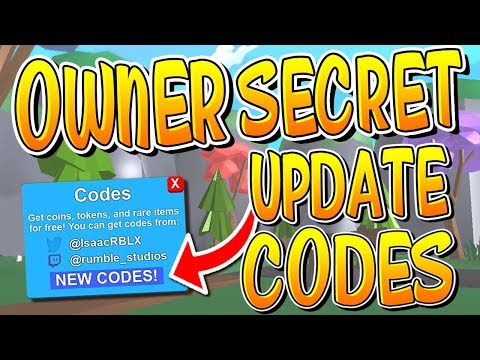 NEW SECRET OWNER ROBLOX MINING SIMULATOR MYTHICAL CODES!