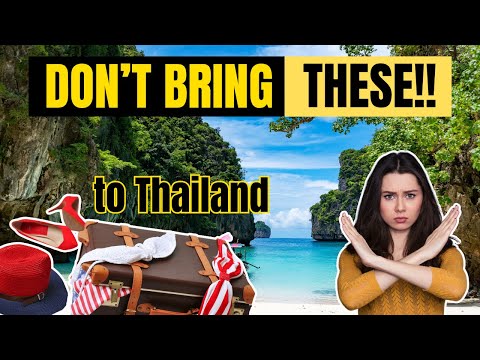 Thailand Packing List 2025 | What to Pack for Thailand Trip, Must-Haves You’ll Regret Forgetting!