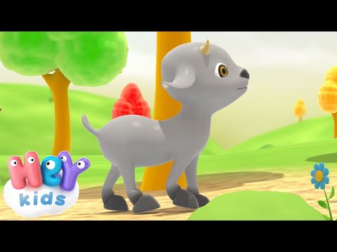 La chèvre grise 🐺 Comptines pour bébé - HeyKids