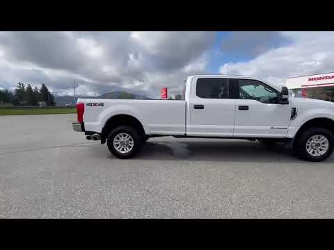 2019 Ford Super Duty F-350 SRW XLT 4WD Crew Cab 6.75' Box in White for sale at Murray Honda in Chilliwack, BC