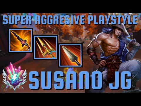 SUPER AGGRESIVE PLAYSTYLE - Susano Jg Smite 2 Gameplay