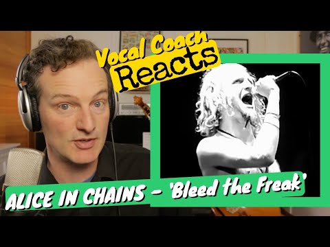 ALICE IN CHAINS 'Bleed The Freak' 🔴 Vocal Coach REACTS