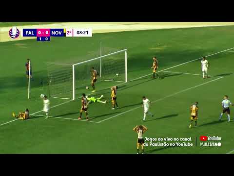 Gols e lances de Palmeiras x Novorizontino