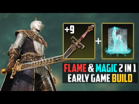Most BROKEN Build Magic & Flame Sword of Night & Flame Build | Elden Ring Build | Elden Ring Builds