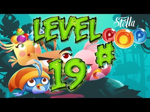 Let's Play Angry Birds Pop - Level 19 Walkthrough