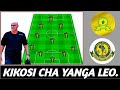 kikosi cha yanga leo dhidi ya mamelodi sundowns.