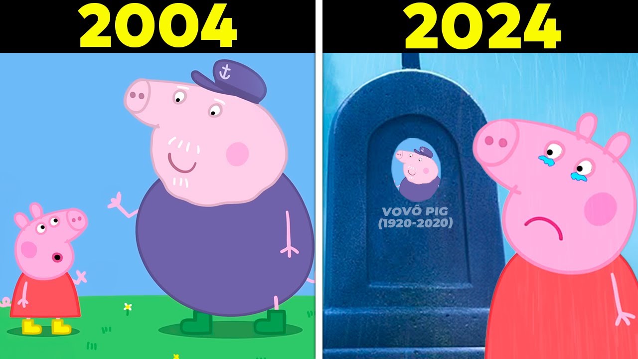 E Se o TEMPO Passasse em PEPPA PIG? (O Que Aconteceria...)