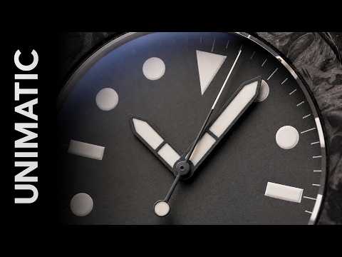 Minimalist Italian Design: Unimatic Dial & Details