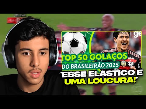 RENATO REAGE: TOP GOLS MAIS BONITOS DO BRASILEIRÃO 2025 | ge.globo