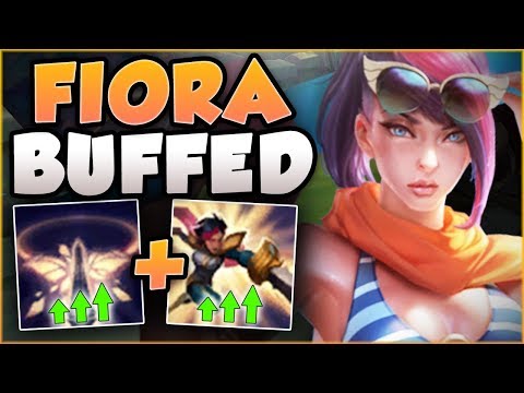 HAS RIOT OFFICIALLY GONE TOO FAR? NEW FIORA IS 100% OVERBUFFED! FIORA TOP GAMEPLAY League of Legends