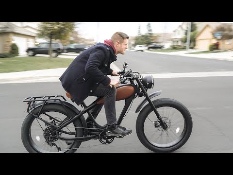 This E–Bike is Basically just a Motorcycle You Don't Need a License For