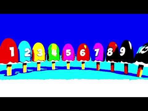Learn Numbers with Number Ice Cream Popsicles Sponsored By Gammavision Csupo Effects