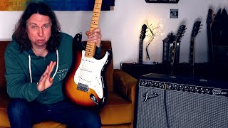 Video thumbnail for LONG REVIEW: Fender Standard Stratocaster (MIM) by rollysguitars