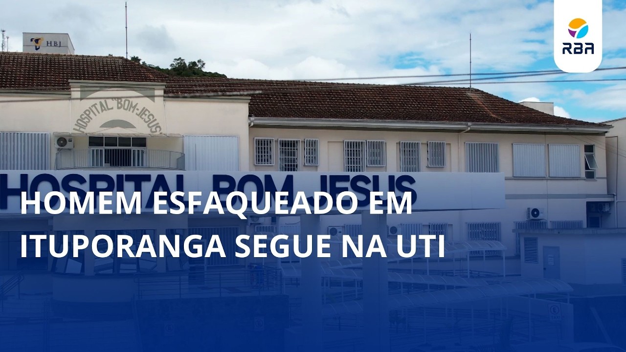 Homem esfaqueado em Ituporanga segue na UTI