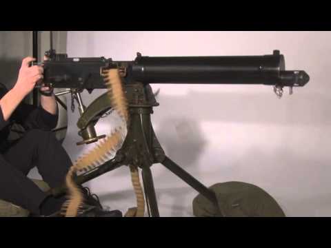 Firearm Demonstration: Vickers-Maxim Mk.1 Machine Gun