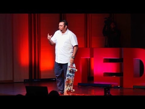 ¿Qué cambia cuando le abrimos espacios al skateboarding? | Óscar Piñeres | TEDxBucaramanga