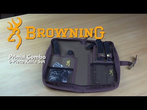 Browning Primal Combo | 6-Piece Knife Set