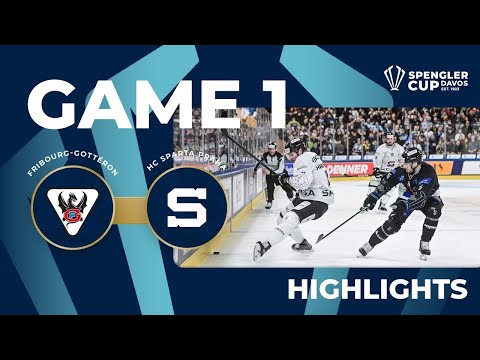 Highlights | HC Fribourg-Gottéron vs. HC Sparta Praha | Game 1 | Spengler Cup Davos 2025