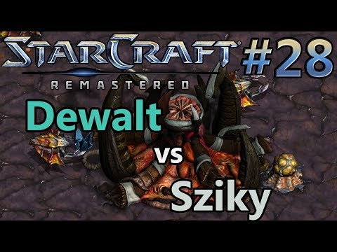 Dewalt (P) vs Sziky (Z) | StarCraft: Remastered - Replay-Cast #28 [German]