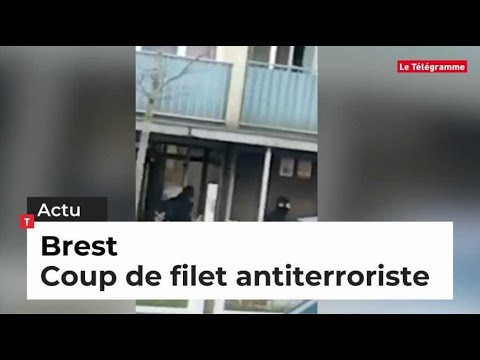 Brest : coup de filet antiterroriste