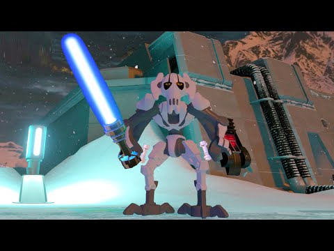 LEGO Star Wars The Force Awakens General Grievous Uses Luke Skywalkers Lightsaber
