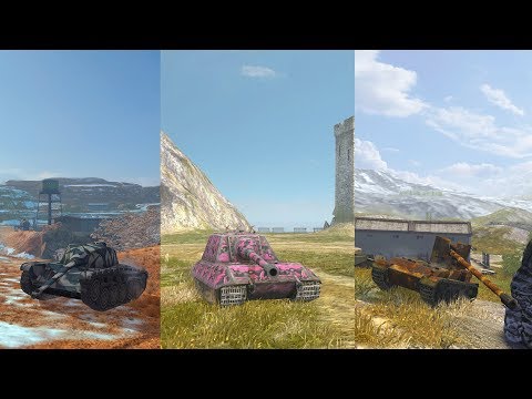 3 in 1: AMX CDC, Jg.Pz. E 100 and Grille 15