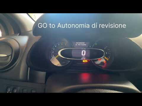 Renault Clio Service Required Warning Reset  - EASY WAY - Service reset