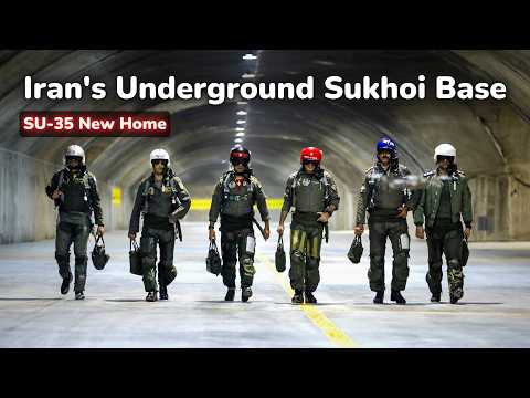 Iran’s Underground Sukhoi SU-35 Fighter Jet Air Base