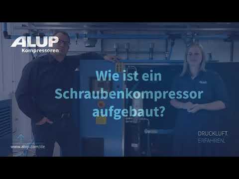 ALUP Kompressoren | Lena wird´s wissen: Folge 3 | Wie ist ein Schraubenkompressor aufgebaut?