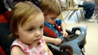 Will and Evelyn watch the show