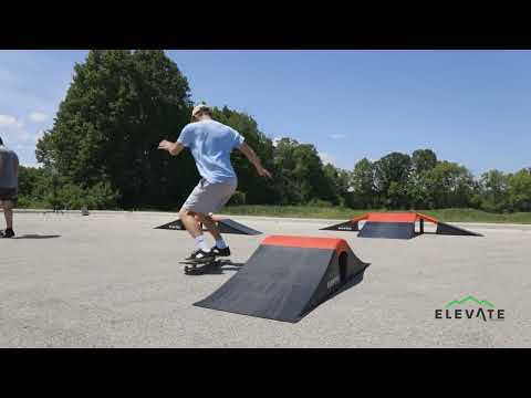Elevate Outdoor EZ-Link Skateboard Ramp Set
