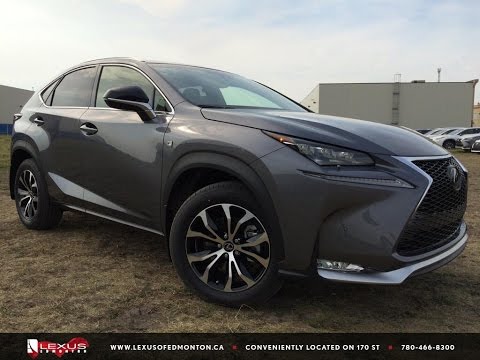 New Grey 2015 Lexus RX 350 AWD Sportdesign Edition In Depth Review Northeast Edmonton