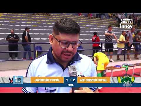 JUVENTUDE 1X2 ASF SORRISO MT | COPA DO BRASIL DE FUTSAL OITAVAS (IDA)