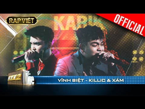 Xám - Killic trải lòng với Vĩnh Biệt khiến Karik tự hào rơi nước mắt | Rap Việt - Mùa 2 [Live Stage]