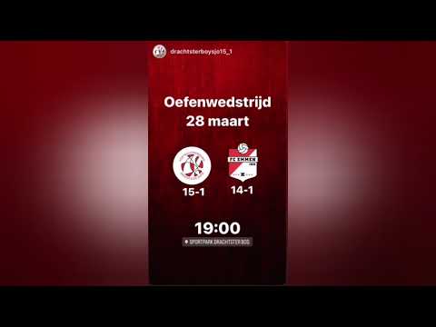 Drachtster Boys JO15-1 vs FC Emmen JO14-1 (Friendly 28Mar2023)