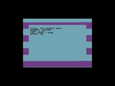 2SID music: Jammer - Yet Bigger Beat (SIDFX dual 8580🎧Dolbyfied)