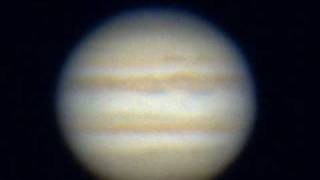 preview picture of video 'Jupiter in fair seeing'