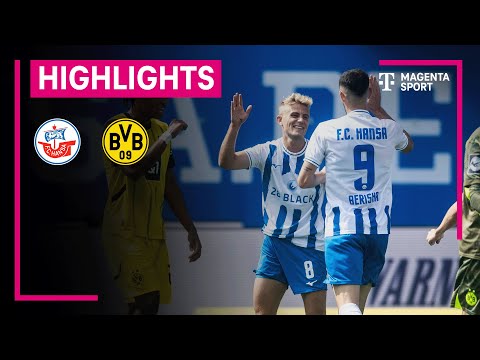 Hansa Rostock - Borussia Dortmund II | 3. Spieltag, 2024/2025 | MAGENTA SPORT