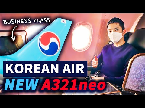 YouTube thumbnail for Korean Air Airbus A321neo
